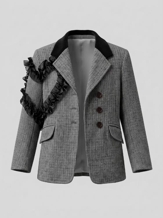 Mini me tweed [WEAR YOUR HEART ON YOUR SLEEVE] Blazer