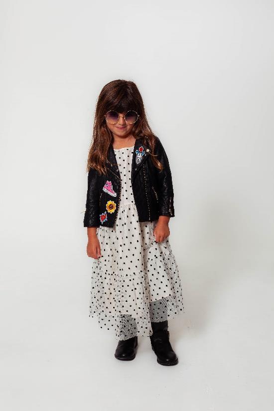 [LITTLE REBELLION] Leather jacket