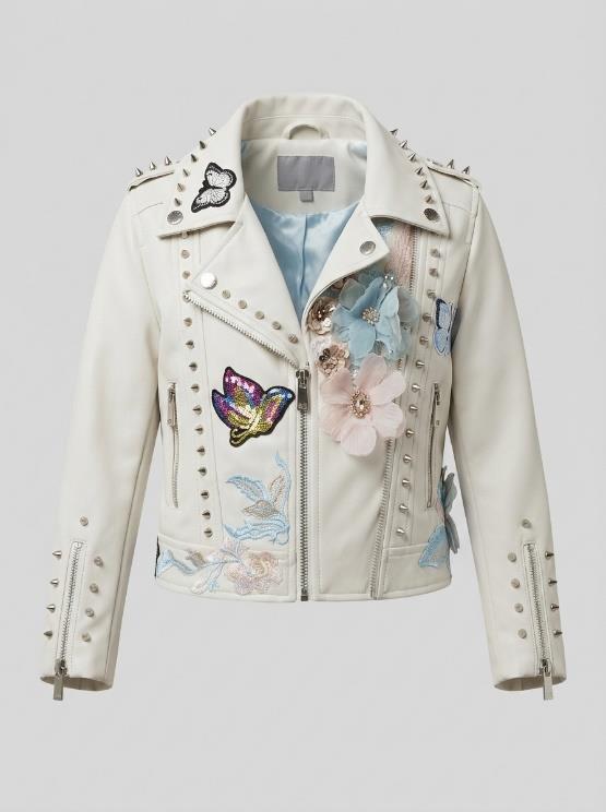 [LITTLE REBELLION] Leather jacket