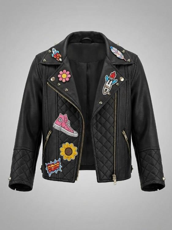 [LITTLE REBELLION] Leather jacket