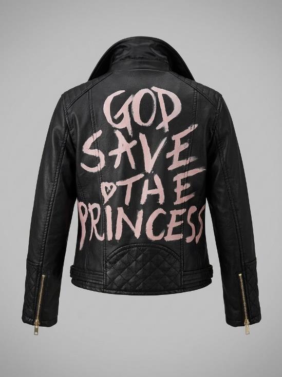 [LITTLE REBELLION] Leather jacket
