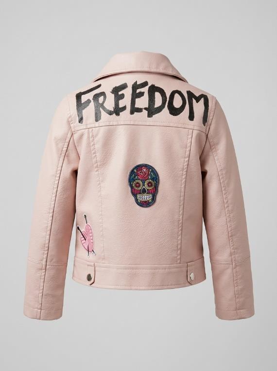 [LITTLE REBELLION] Leather jacket