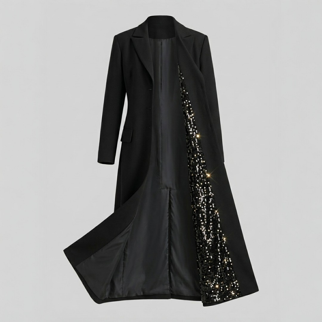 [SEQUIN SOUL] Long line suit blazer