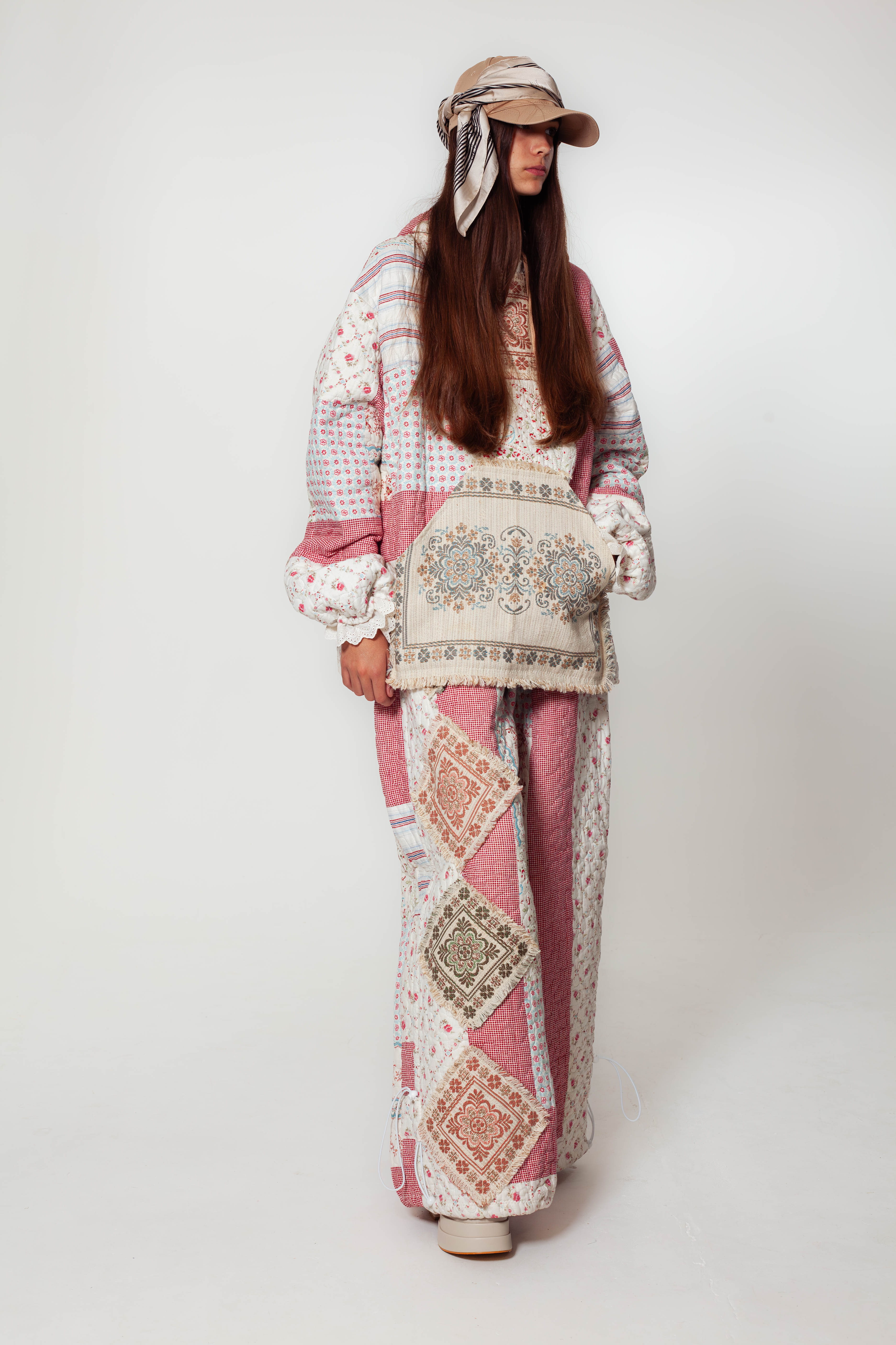 [MY DAUGHTERS BLANKET] Tracksuit hoodie & wide leg joggers