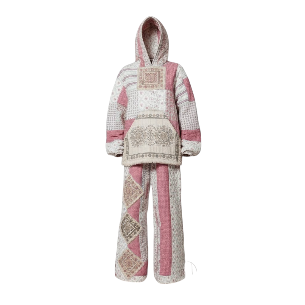 [MY DAUGHTERS BLANKET] Tracksuit hoodie & wide leg joggers