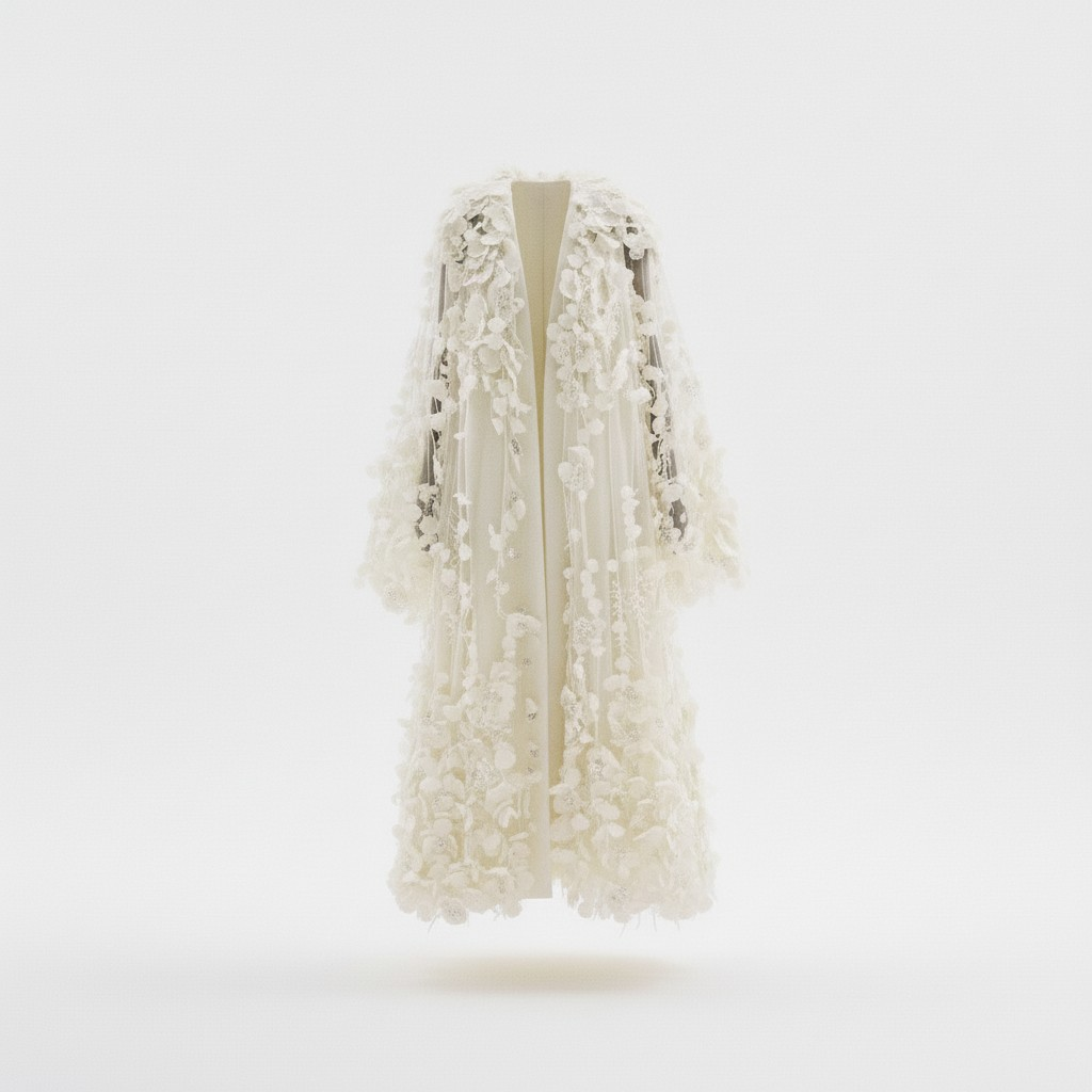 THE [WHISPERING PETAL] Dress coat