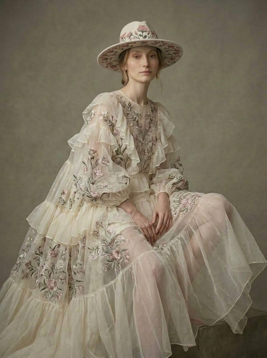 The [REMEMBER TO SMELL THE ROSES] Hand painted fedora hats