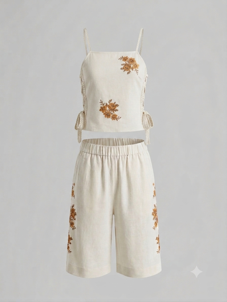 [THE NONNA] Set tank top & basketball shorts